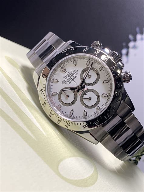 rolex daytona 2016 white dial|rolex daytona for sale white.